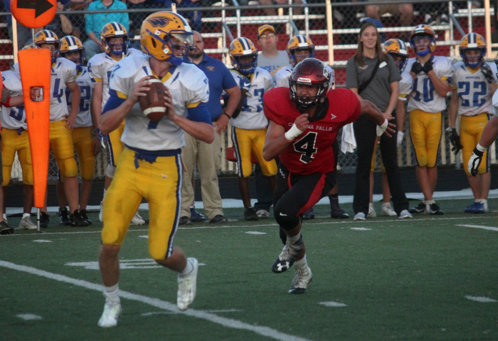 Rice Lake at Chi-Hi football 9-7-18